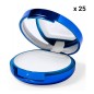 Pack of 25 lip balms with mirror
