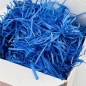 2 KG of BLUE kraft paper flakes filler for decoration and packaging