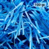 100 gr. de papel kraft color azulón en virutas, relleno para decoración y embalaje