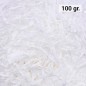 100g White Kraft Paper Shreds, Filler for Decoration and Packaging