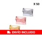 Pack 50 Monederos Metalizados colores variados