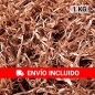 1 KG de papel kraft en virutas, relleno para decoración y embalaje