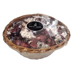 Panier de chocolats de figues Rabito Royale pour cadeau