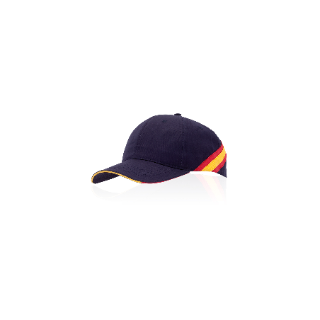 Navy Blue Cap with Spanish Flag