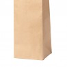 Bolsa de papel kraft para vinos, adecuada para vinos de hasta 1 litro