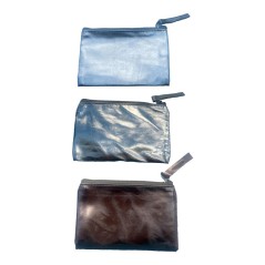 Pack of 24 metallic colored wallets