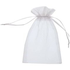Organza bag 14 x 27 cm for favors