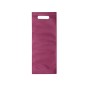 25 Bolsas moradas non woven para botellas de vino de 75 cl.