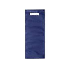 25 Bolsas azules non woven para botellas de vino de 75 cl.  - Regalos Gourmet Online