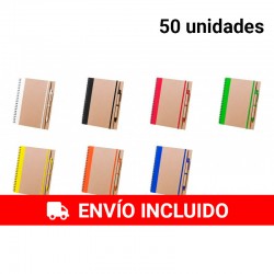 50 Notepads with pen