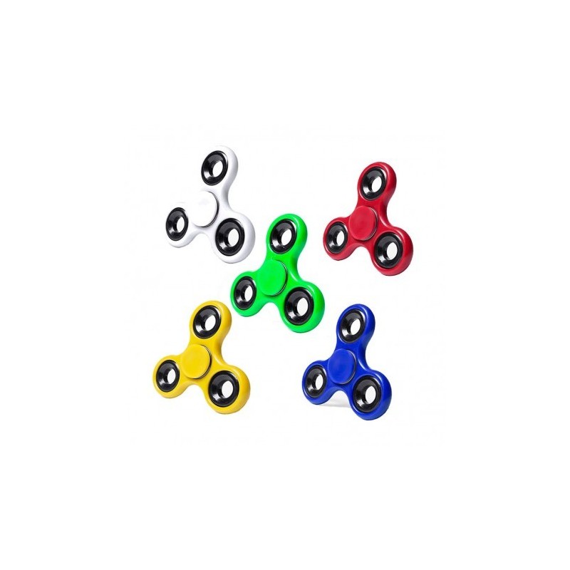 5 Spinners de metal en colores variados.