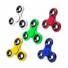 10 metal Spinners in assorted colours.