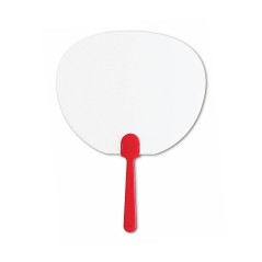 Translucent Plastic Hand Fan