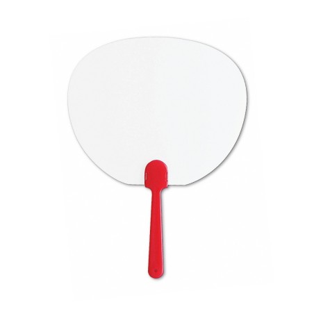 Translucent Plastic Hand Fan