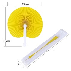 Pack de 80 abanicos Pai Pai de colores | Regalos Gourmet