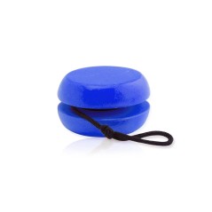 Yo-yo classique en bois bleu | Cadeaux pour enfants