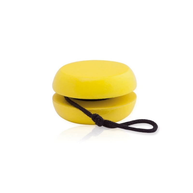 Yellow Wooden Yo-Yo