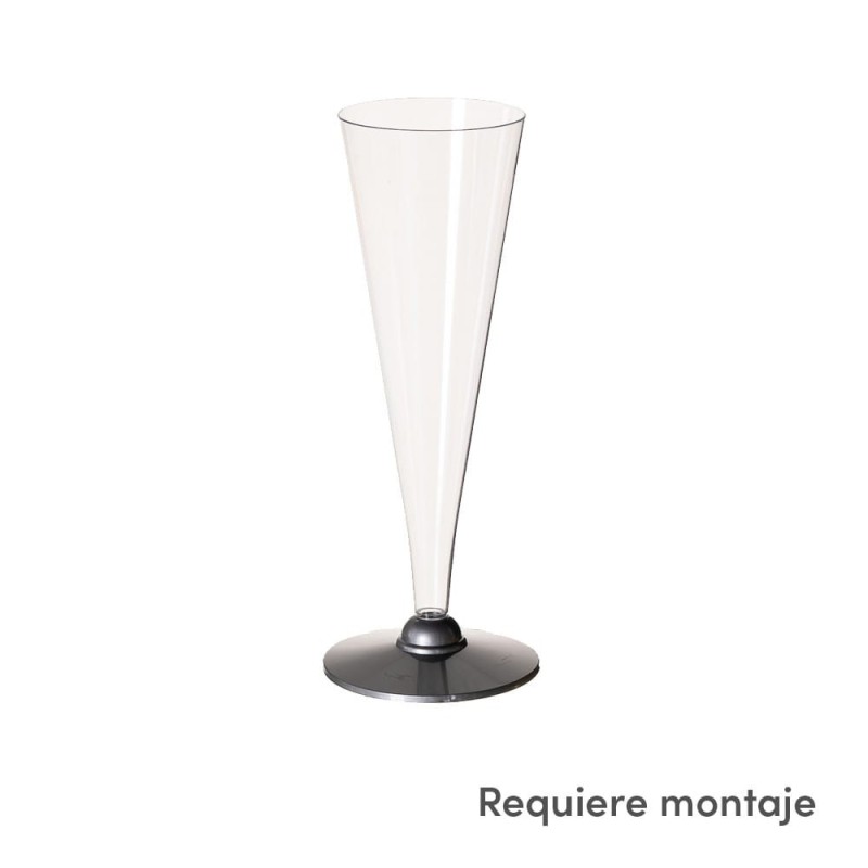 Gobelets en plastique transparent 150 ml.