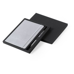 Notebook with Matching Rollerball Pen in Gift Box