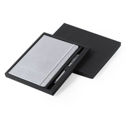 Notebook with Matching Rollerball Pen in Gift Box