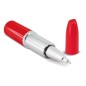 Lipstick Shape Ballpoint Pen Red