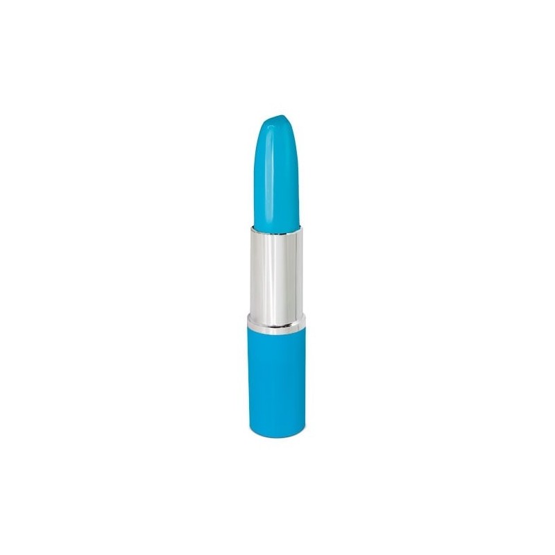 Lipstick Shape Ballpoint Pen Blue