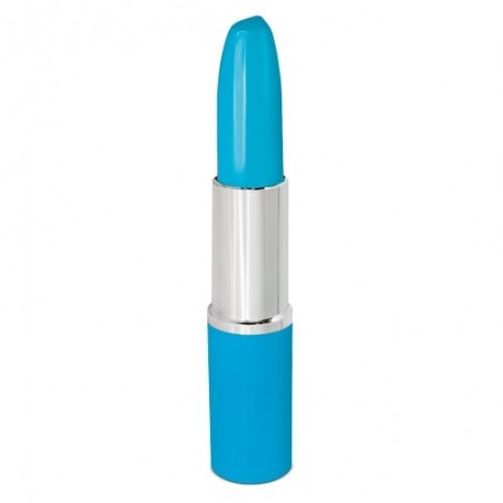 Lipstick Shape Ballpoint Pen Blue