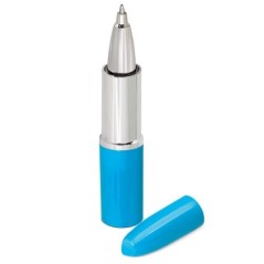 Lipstick Shape Ballpoint Pen Blue