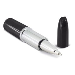 Lipstick Shape Ballpoint Pen Black