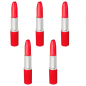 50 Red Lipstick-Shaped Pens