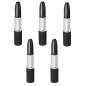 25 Lipstick Shaped Pens Black