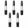 25 Lipstick Shaped Pens Black