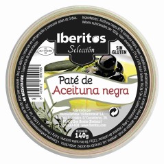 Buy iberitos black olive pate 140g