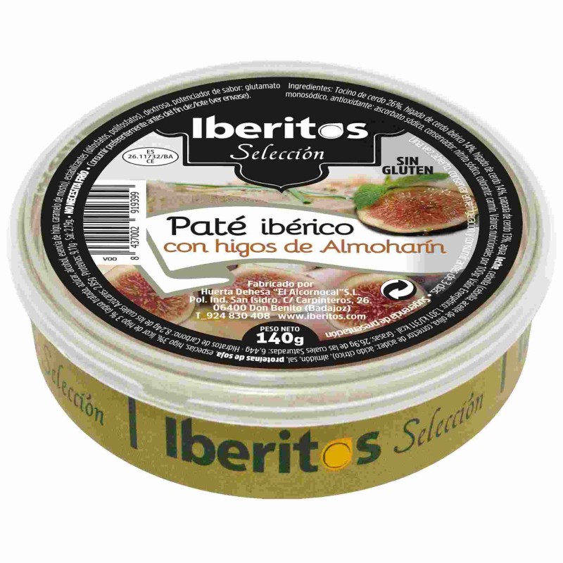 Pate aux figues D'Almoharín "Iberitos" (140g)