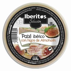 Iberian pate with Almoharín figs 140 grams