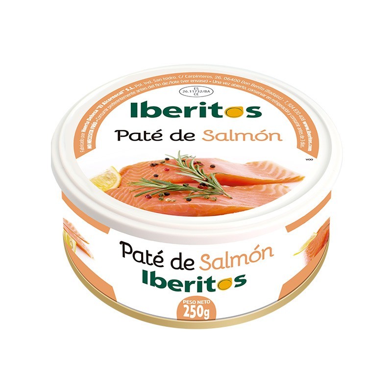 Salmon Pate Iberitos can of 250g