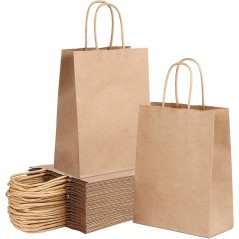 50 Bolsas Papel con asas 32 x 41 x 11 cm | Regalos Online