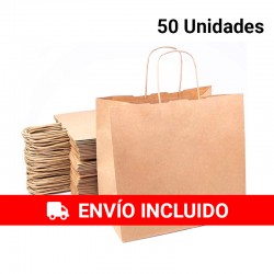 50 Paper bags for gifts 41x32x15