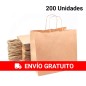 200 Bolsas papel para regalos de 41x31x15