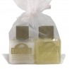 24 Miniature conditioner and shampoo for events with organza pouch