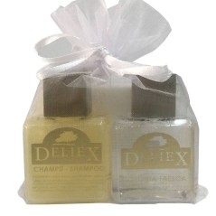 Great Deliex cologne and shampoo Deliex 35 ml set for bag events