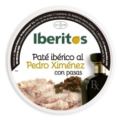 Pate ibérique avec Pedro Ximénez iberitos 250 gr