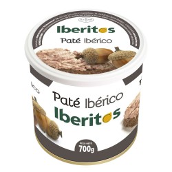 Iberian gourmet pâté iberitos 700g can for your best appetizers online