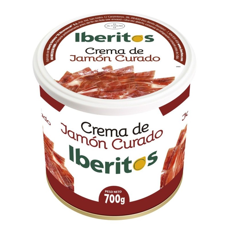 Creme a tartiner de jambon cru (700g)