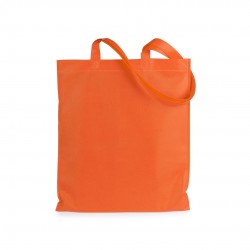 Orange cloth bag with handles