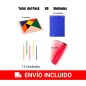 Estupendo pack regalos infantiles 15 juegos rondux + 15 lápices con goma+ 15 puzzles ingenio