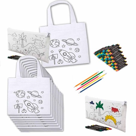 Party Pack 16 for Kids | Planet Bags, Cases, Flexibl Pencils