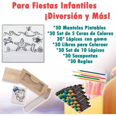 Regalos infantiles para el colegio, restaurantes, patios, cumpleaños