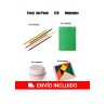 Set for birthday 30 pencils + 30 wooden yoyos + 30 puzzles wit