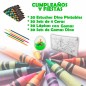 30 étuis de dinosaures, crayons flexibles et œufs de dinosaures